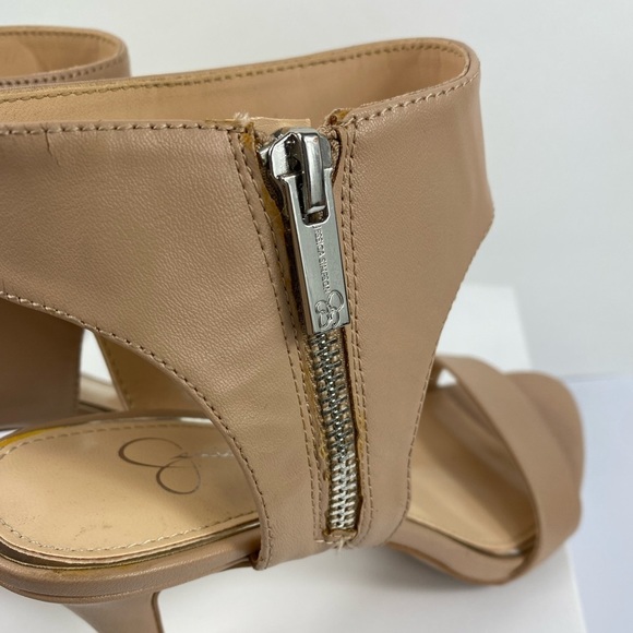 JESSICA Simpson Tan Women's Heels Shoes Size 8M - Picture 8 of 14